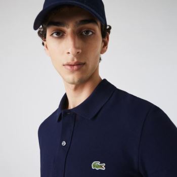 Lacoste Slim Fit Polo in Petit Piqué Pánské - Polo Tmavě Blankyt Blankyt | CZ-n7NlkD